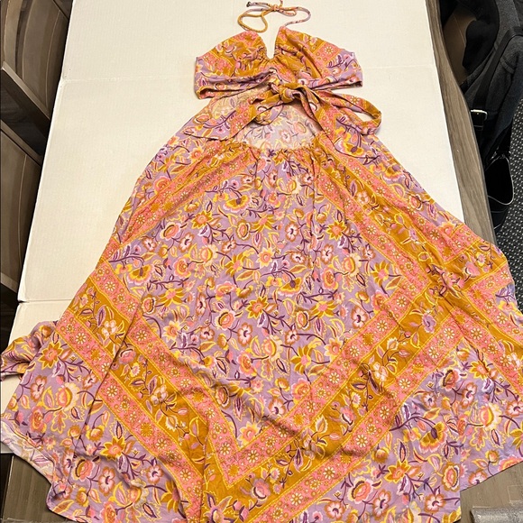 SPELL & THE GYPSY COLLECTIVE LOLITA HALTER MAXI DRESS LARGE - Picture 10 of 16